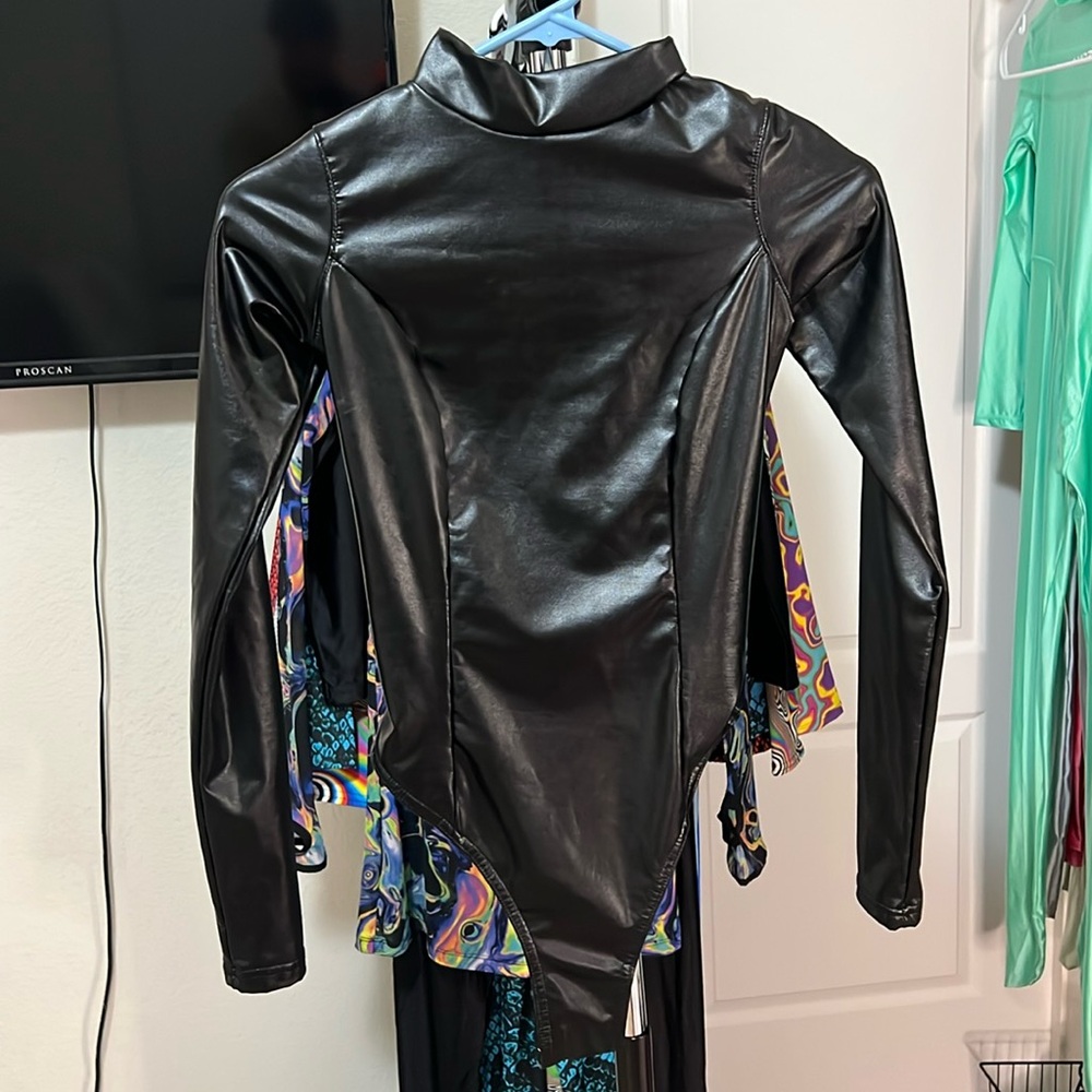 Pairadize Leather Bodysuit Small - DAMAGED See photos